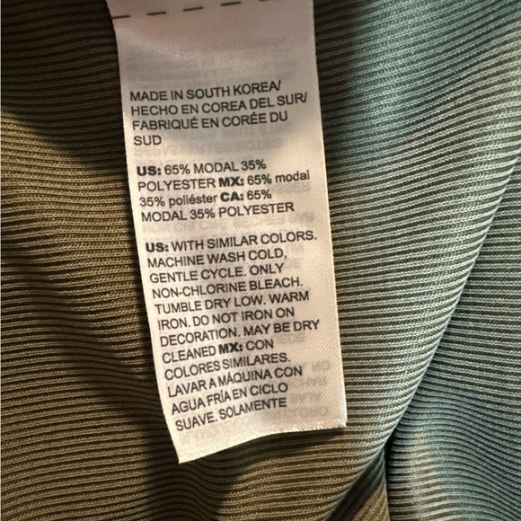 Chico's Chic Olive Tunic Top - Picture 3 of 8